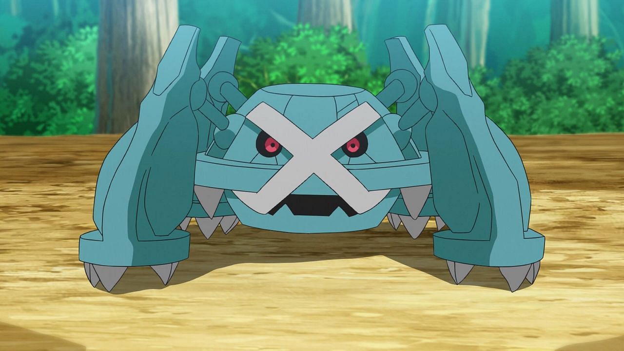 Metagross as it appears in the anime (Image via The Pokemon Company)