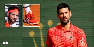"I thanked him" - Novak Djokovic jokes about Monte-Carlo Masters opponent Ivan Gakhov wearing his shoes