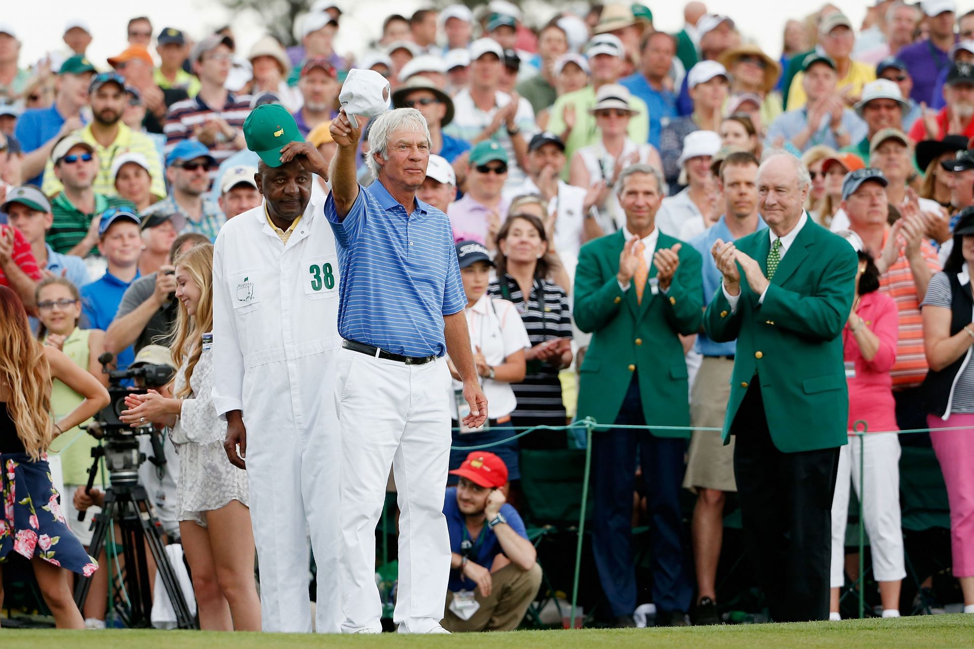 Jackson and Crenshaw at The 2015 Masters - Round Two