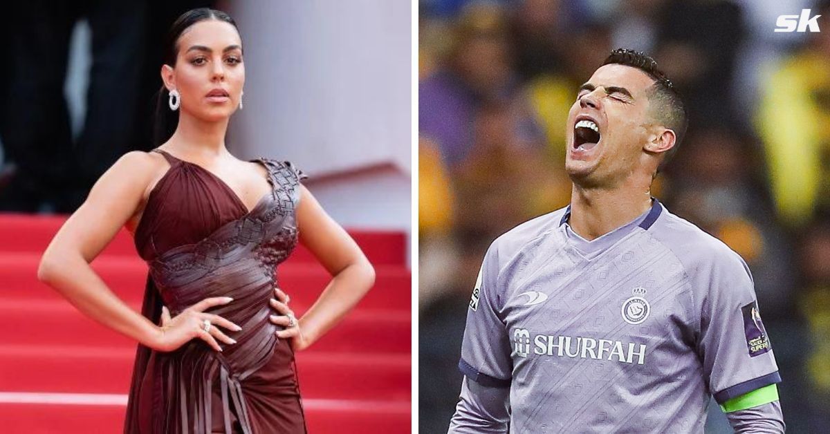 Georgina Rodriguez supports Ronaldo as he trains for Saudi