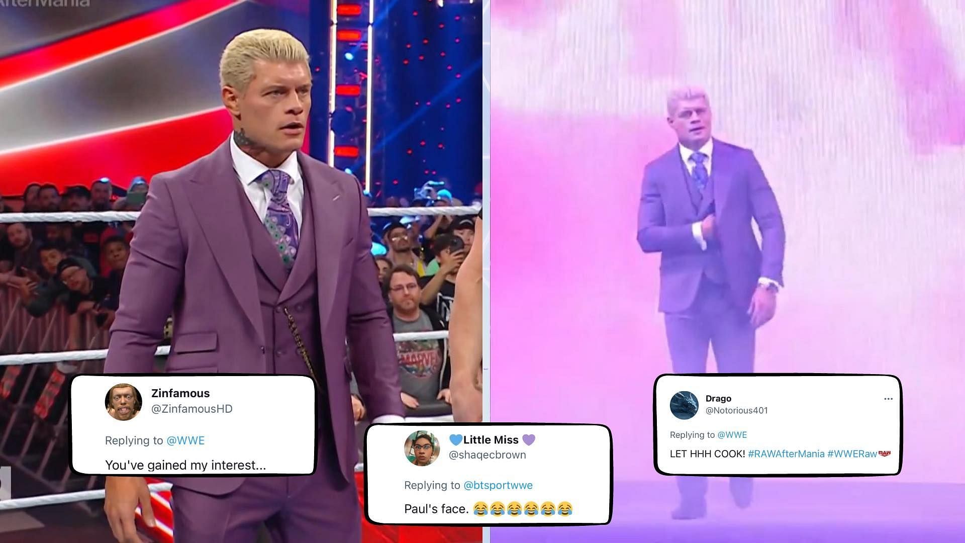 Cody Rhodes lost to Roman Reigns at WrestleMania 39.