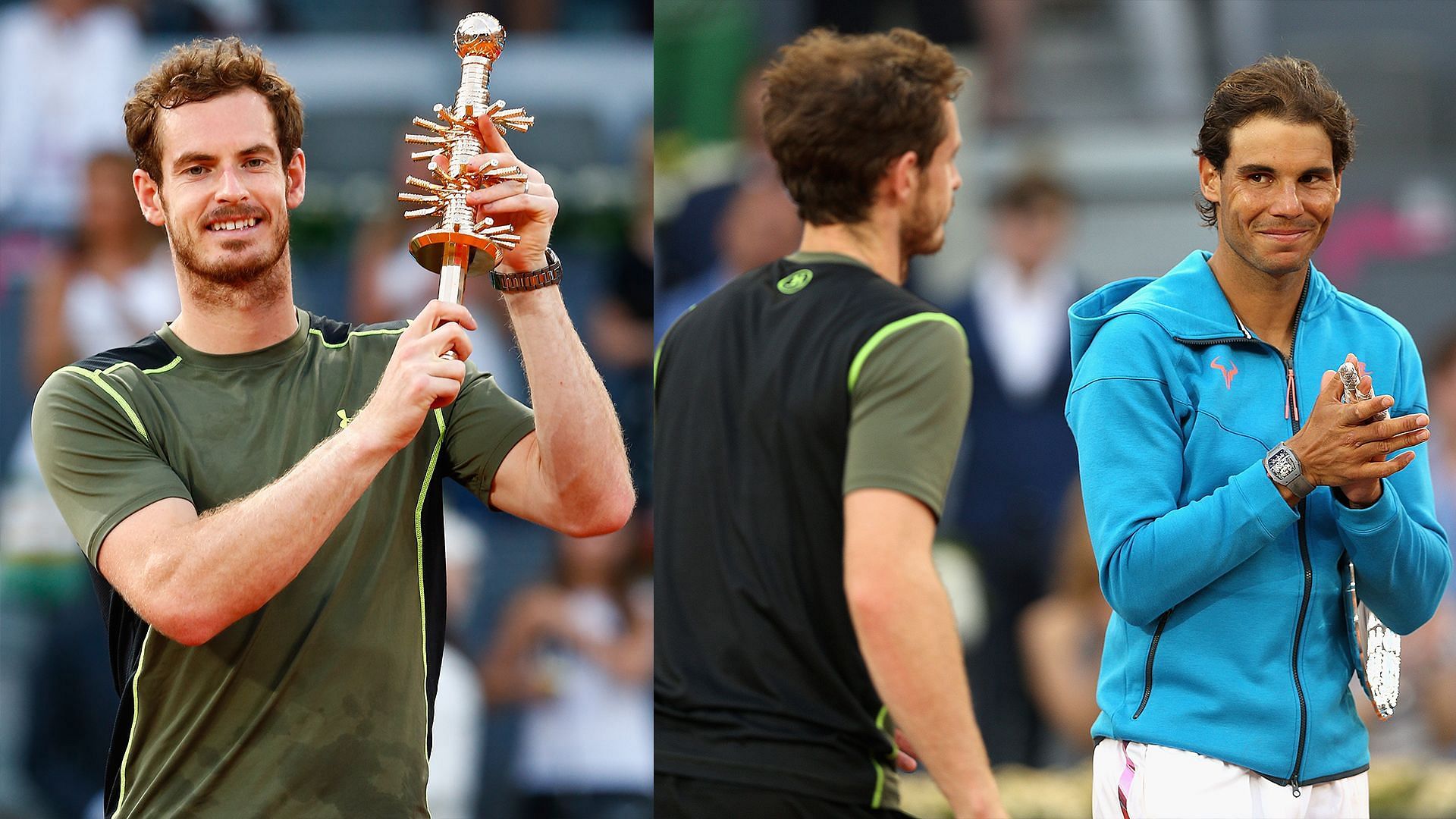 Andy Murray defeated Rafael Nadal in the Madrid Open 2015 final