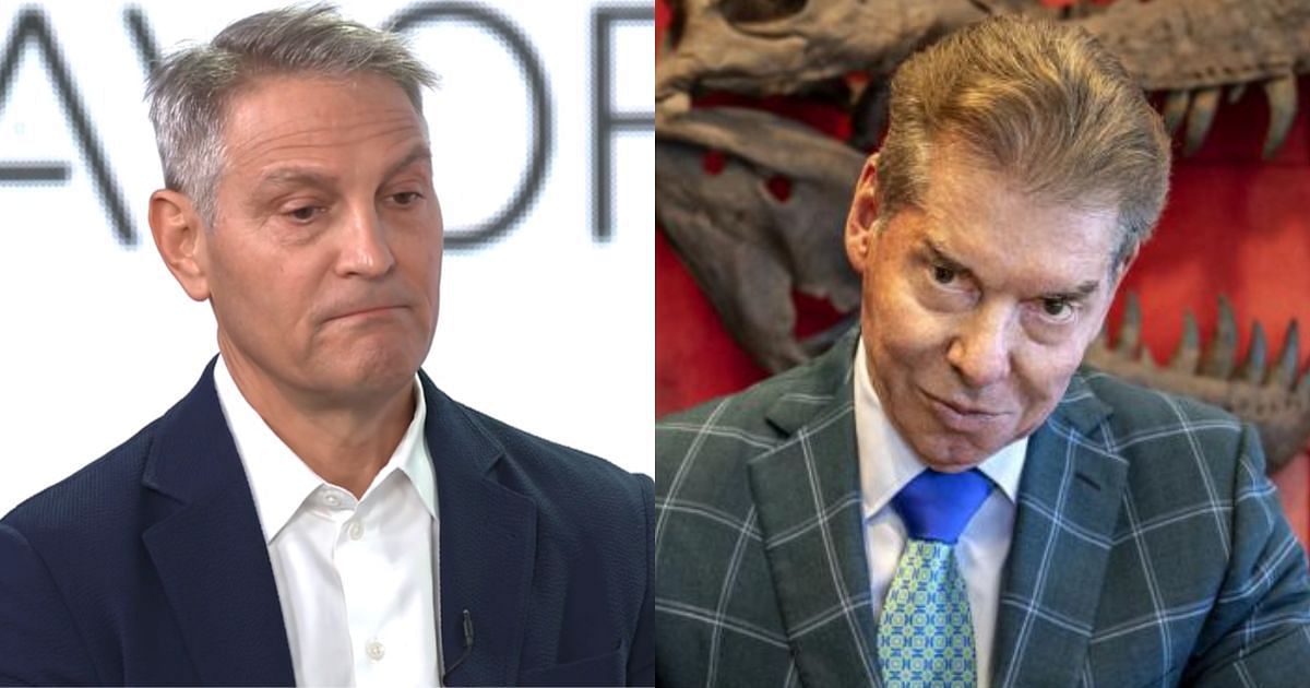 Ari Emanuel and Vince McMahon.