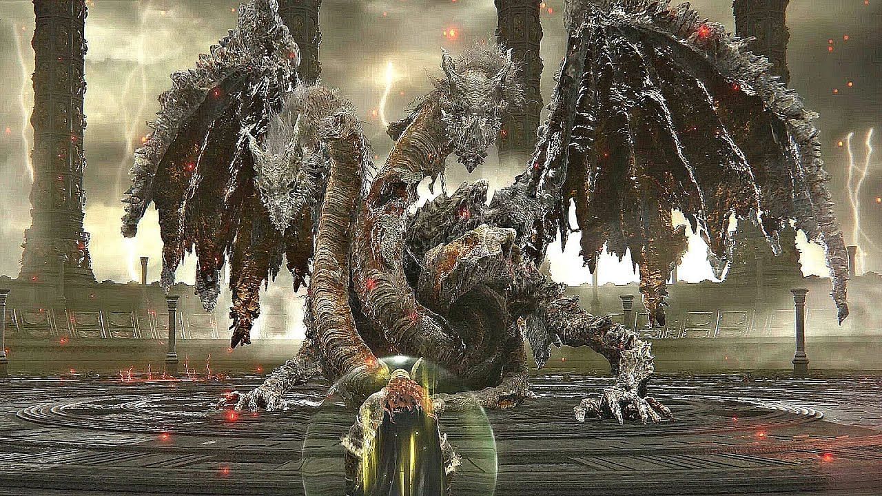 Dragonlord Placidusax (Image via FromSoftware Inc.)