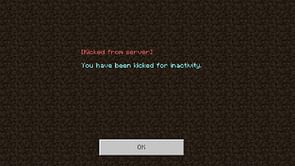 How to AFK in Minecraft without getting disconnected