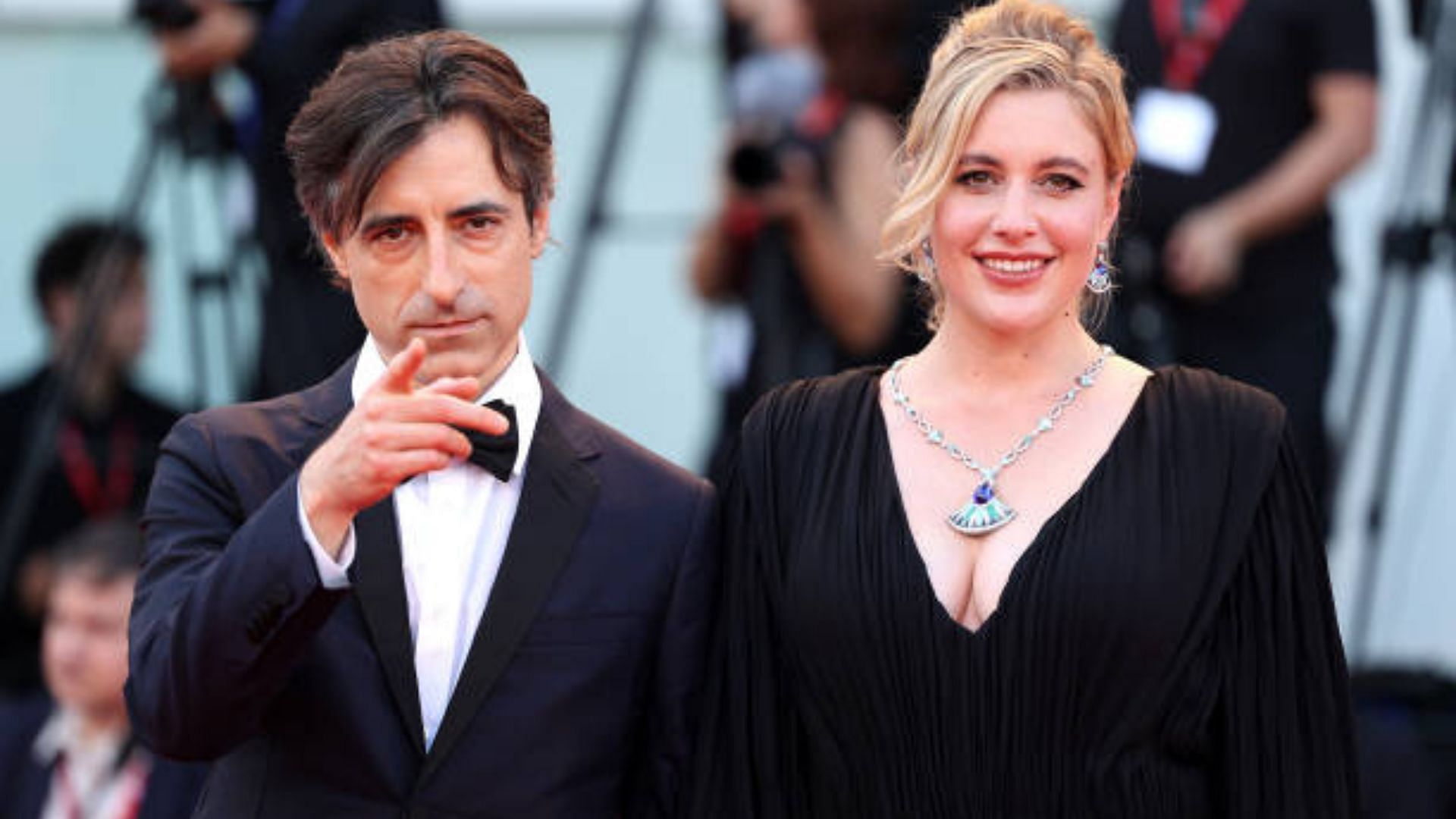 Greta Gerwig and Noah Baumbach are behind Barbie movie (Image via Getty)