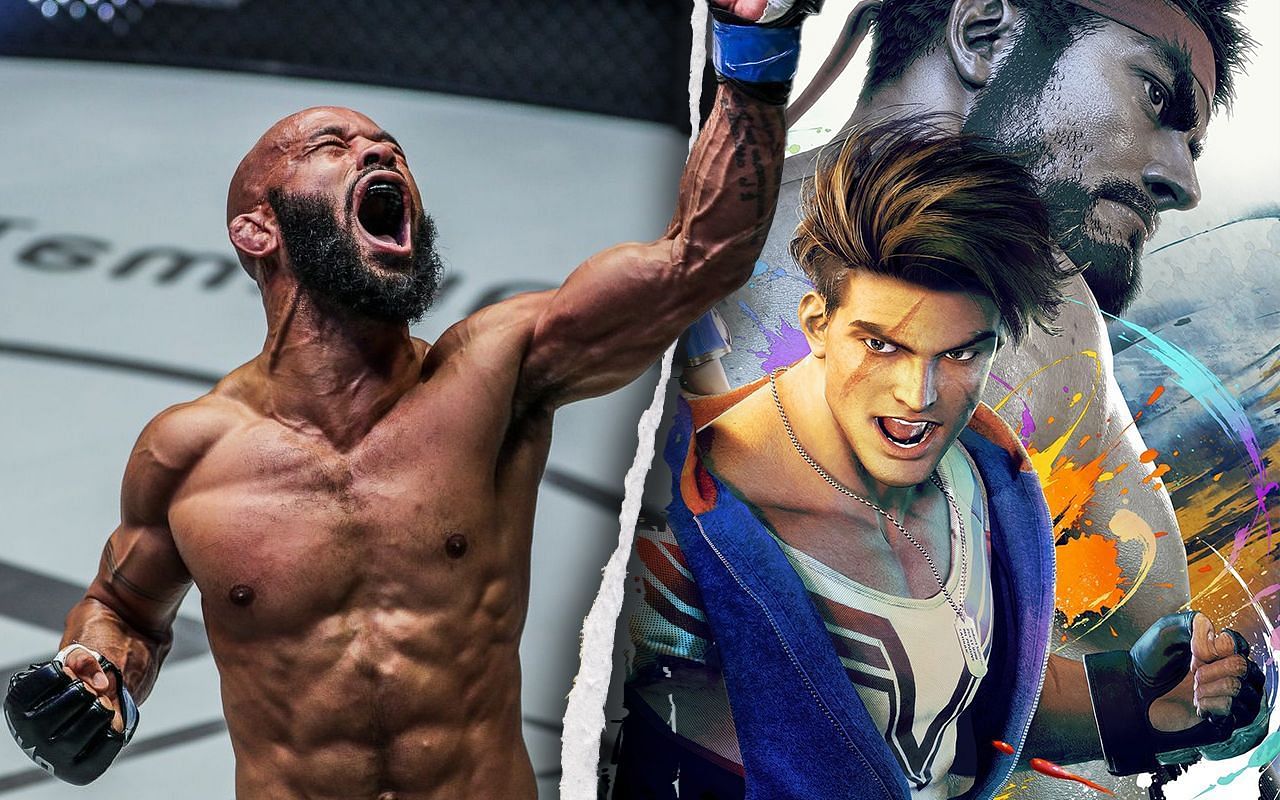 (left) Demetrious Johnson and (right) Street Fighter VI [Credit: ONE Championship/Instagram @streetfightergame]