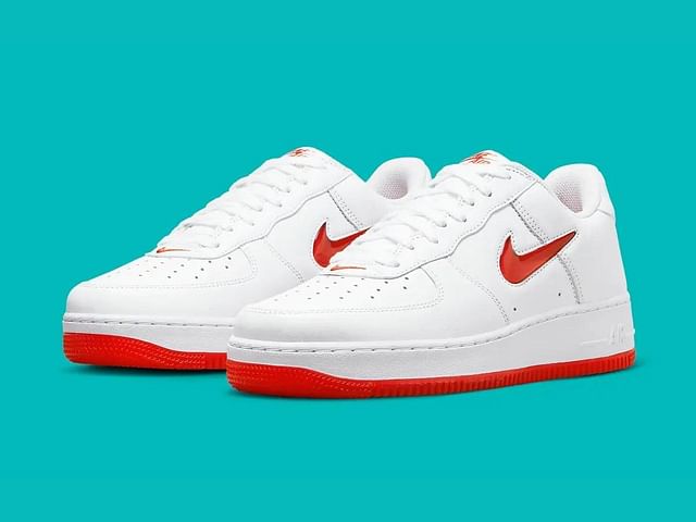 Air Force 1 Low: Nike Air Force 1 Low Jewel “White/University Red ...