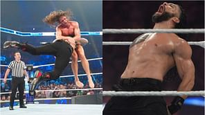 A current WWE star may have the best Spear in the industry, and it's not Roman Reigns