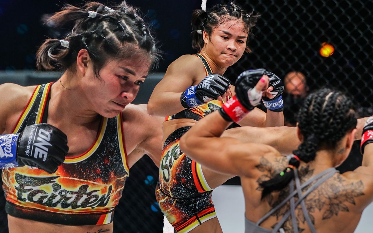 No.1 atomweight contender Stamp Fairtex [Credit: ONE Championship]