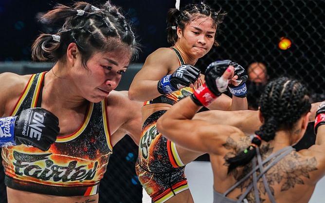 Look back at Stamp’s redemption win against Alyona Rassohyna ahead of ONE Fight Night 10