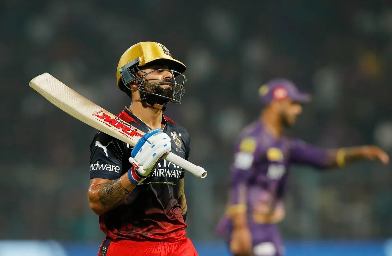 Virat Kohli had no answers to a ripping off-break from Sunil Narine