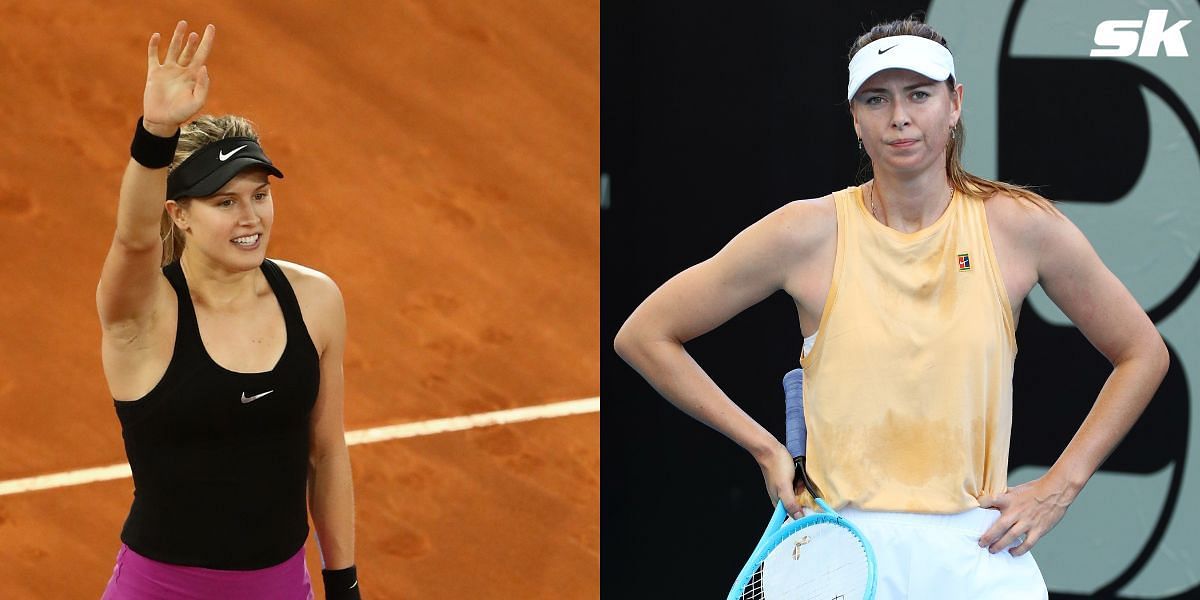 Eugenie Bouchard beat Maria Sharapova in 2017 Madrid Open