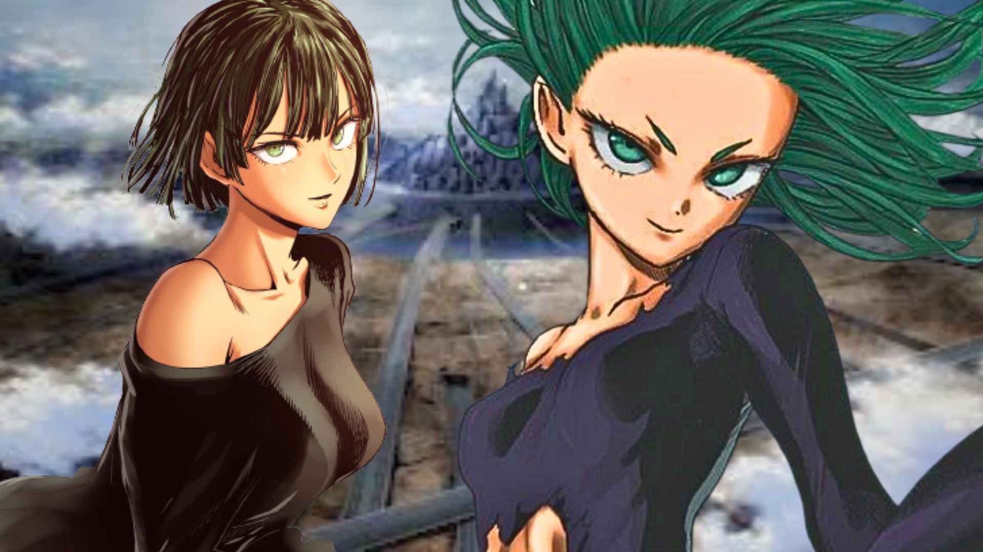 Fubuki and Tatsumaki as seen in One Punch Man