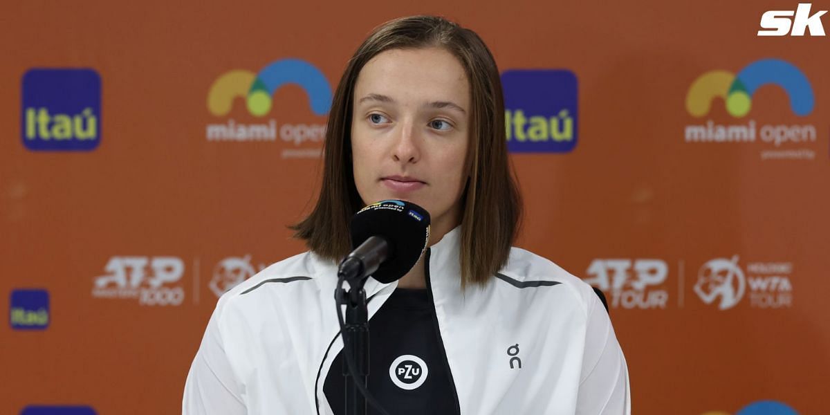 Iga Swiatek shared her views on the issue of prize money in tennis.