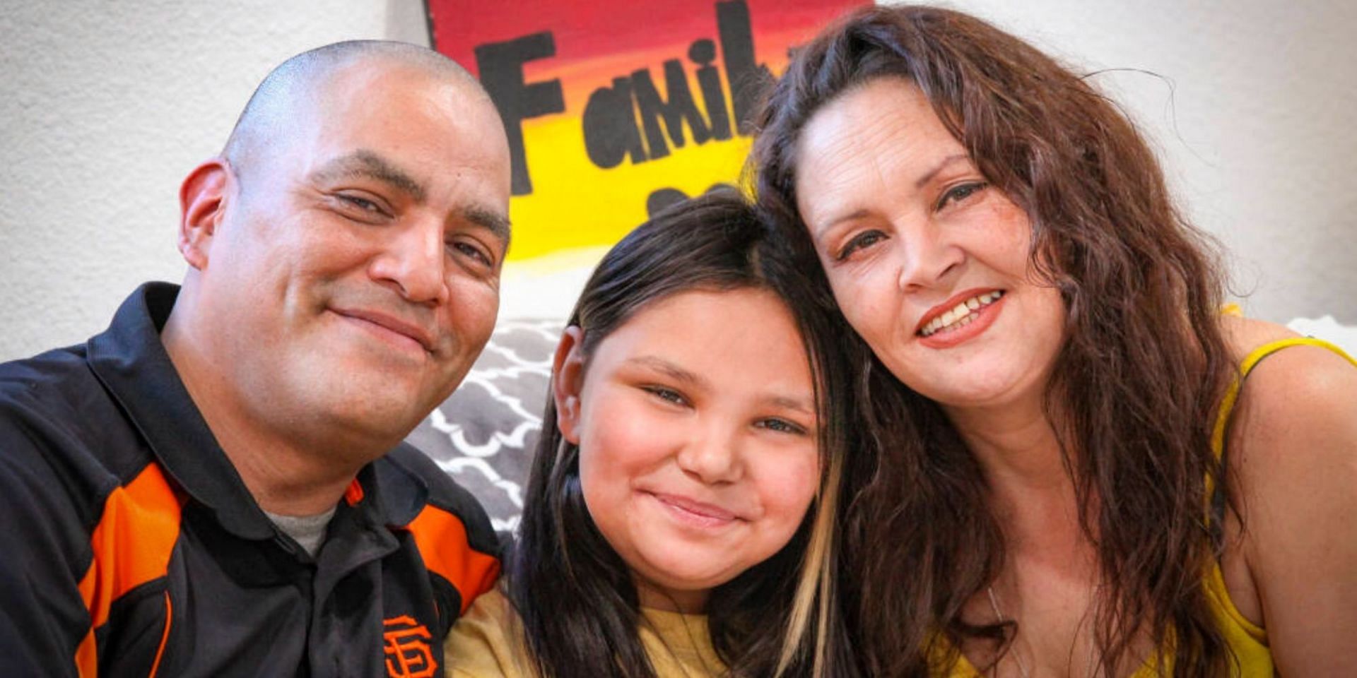 Eddie and Sadie Martinez with their daughter Valentina Martinez. (Image via Crissy Pascual)