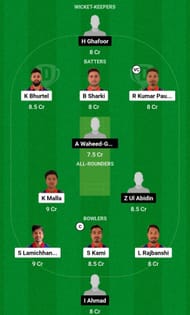 NEP vs SAU Dream11 Prediction Team, Grand League