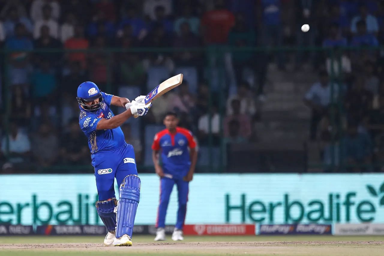 Rohit Sharma now has the most runs in the IPL against DC. (Image Courtesy: IPLT20.com)