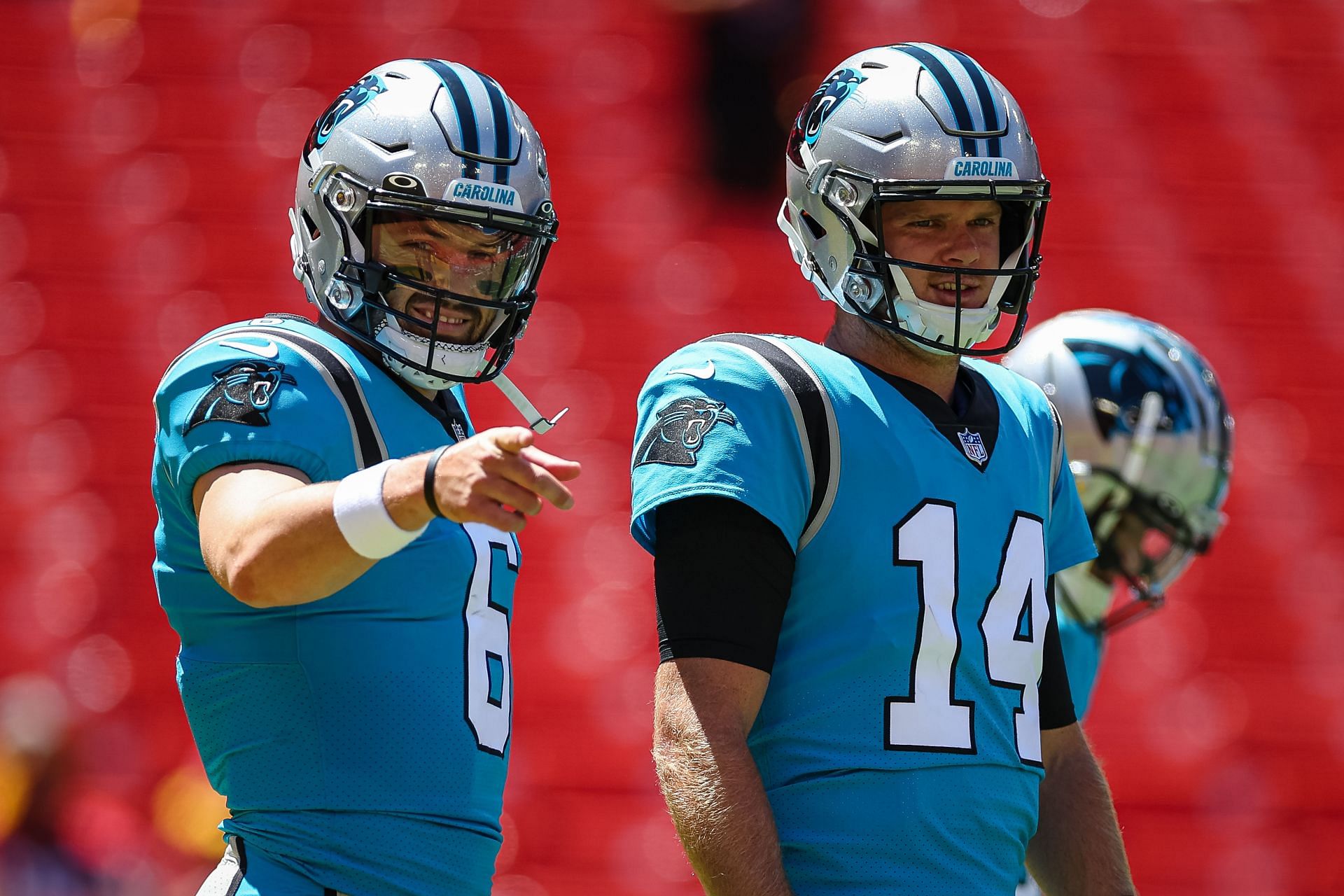 The Carolina Panthers missed last season&#039;s playoffs under Baker Mayfield and Sam Darnold