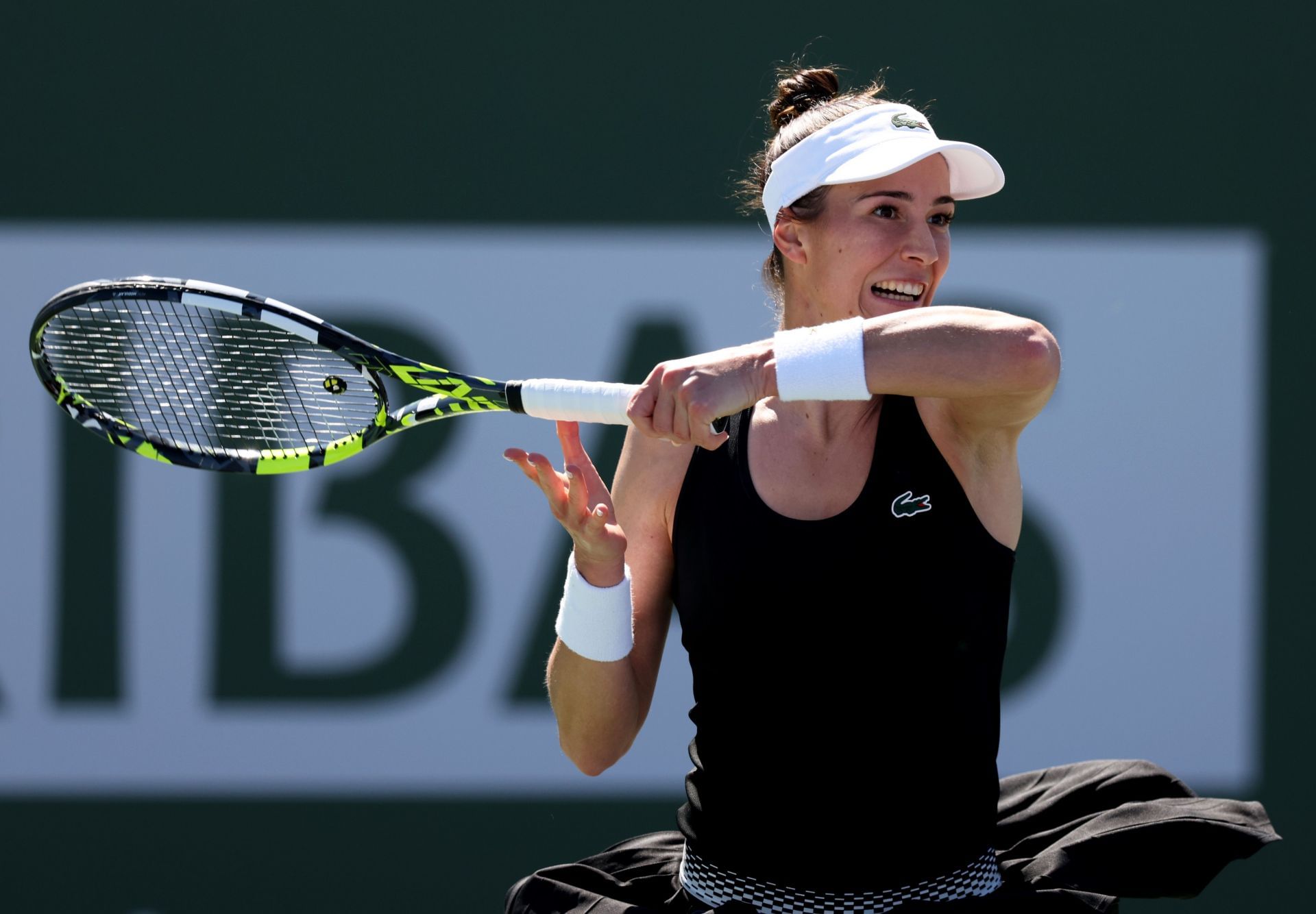 Bernarda Pera at the 2023 BNP Paribas Open.