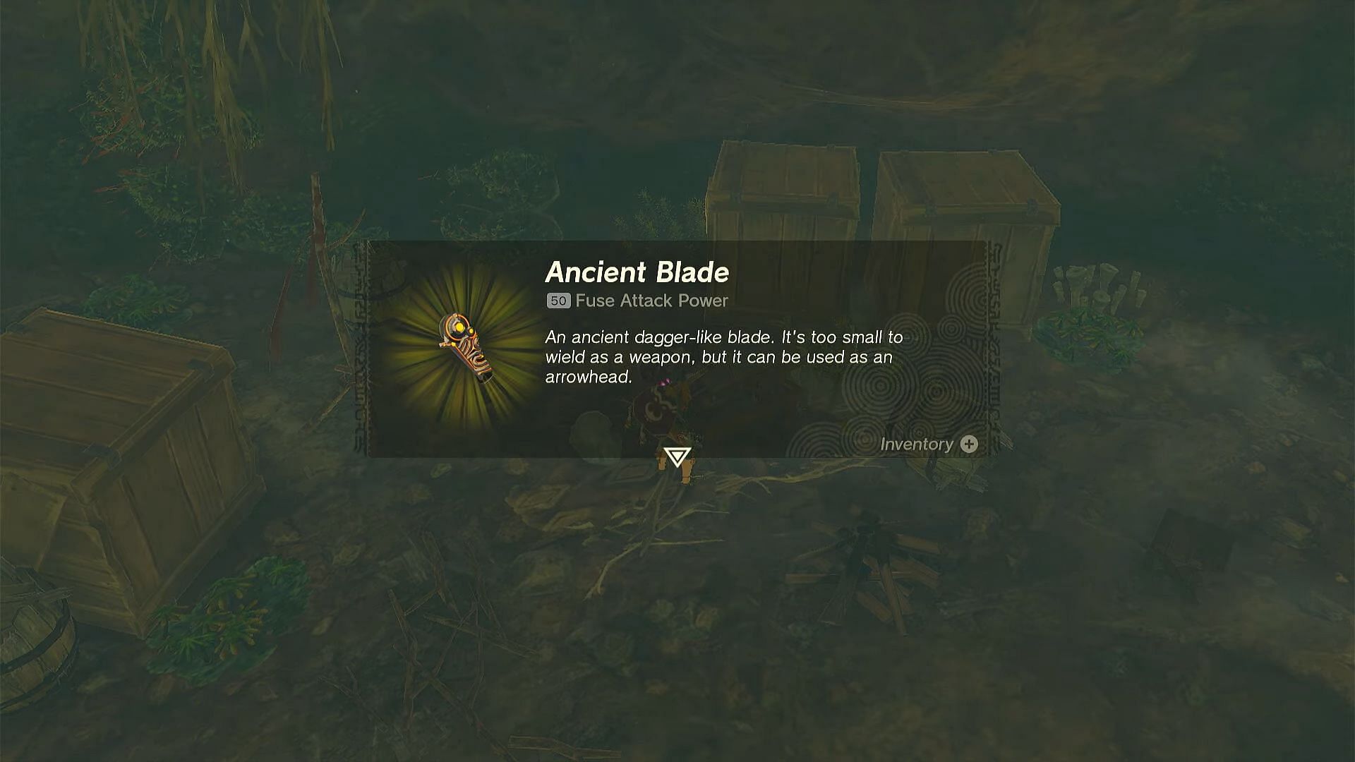 Ancient Blades are an incredibly useful weapon enhancement item in The Legend of Zelda Tears of The Kingdom (Image via Nintendo)