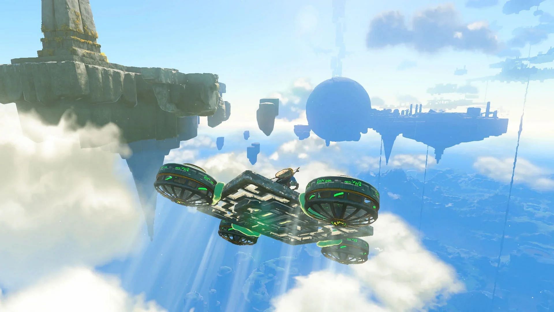 Vehicles can be created using the Ultrahand ability (Image via Nintendo)