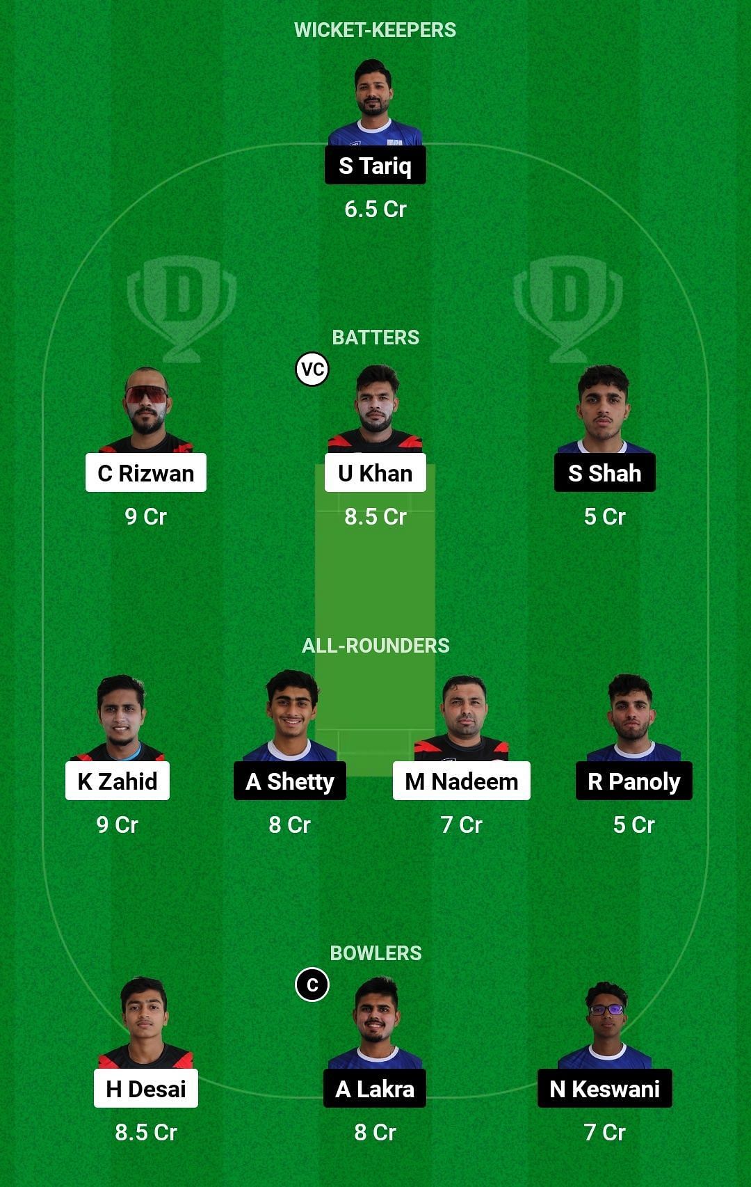 SHA vs DUB Dream11 Prediction Team, Head To Head League