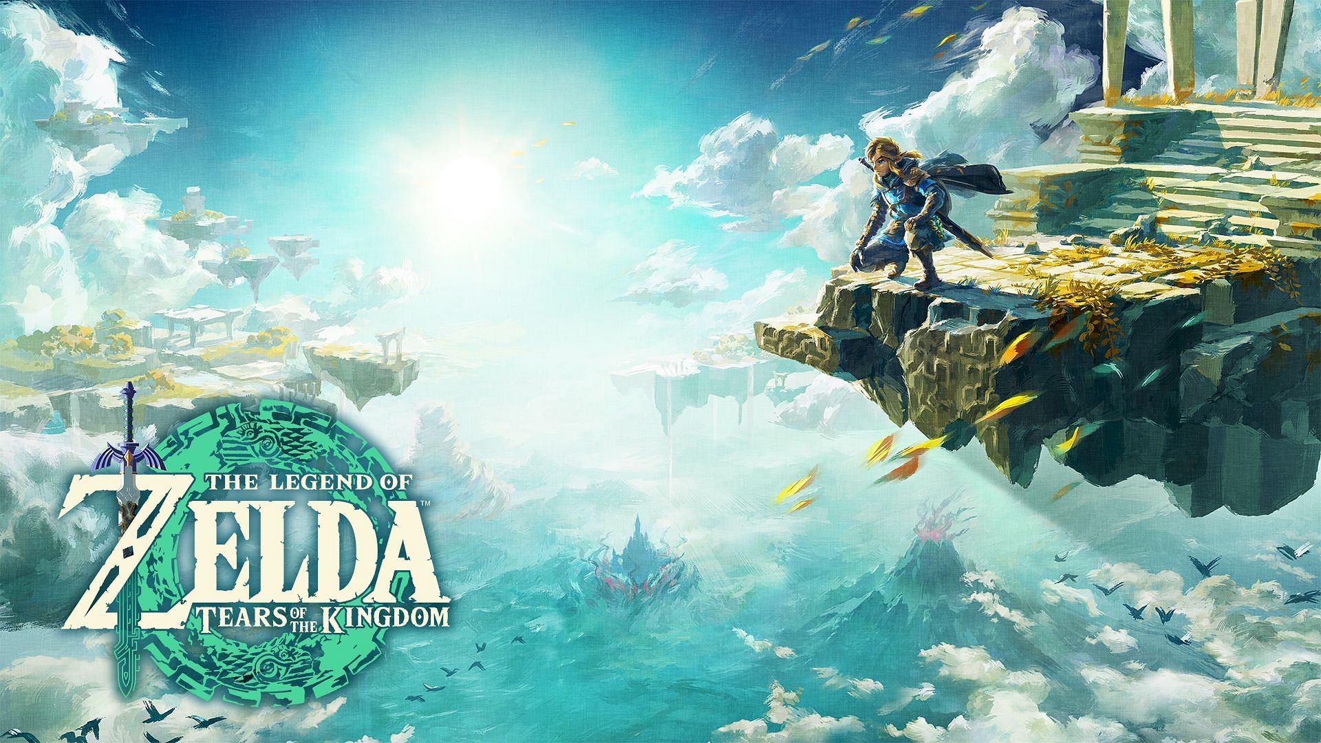 Official artwork for The Legend of Zelda Tears of the Kingdom (Image via Nintendo)