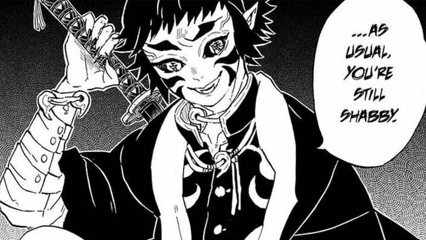 Dark Demon Slayer Manga Panel