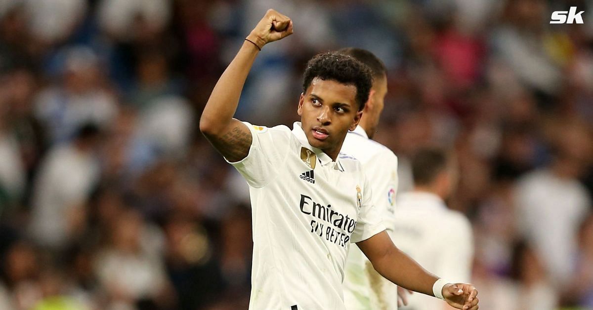 Real Madrid star Rodrygo dedicates goal against Rayo Vallecano to Vincius Jr with supportive celebration amid racism row