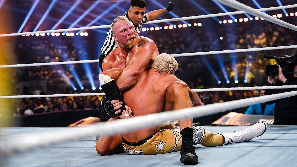 WWE Night of Champions 2023 में ब्रॉक लैसनर की जीत