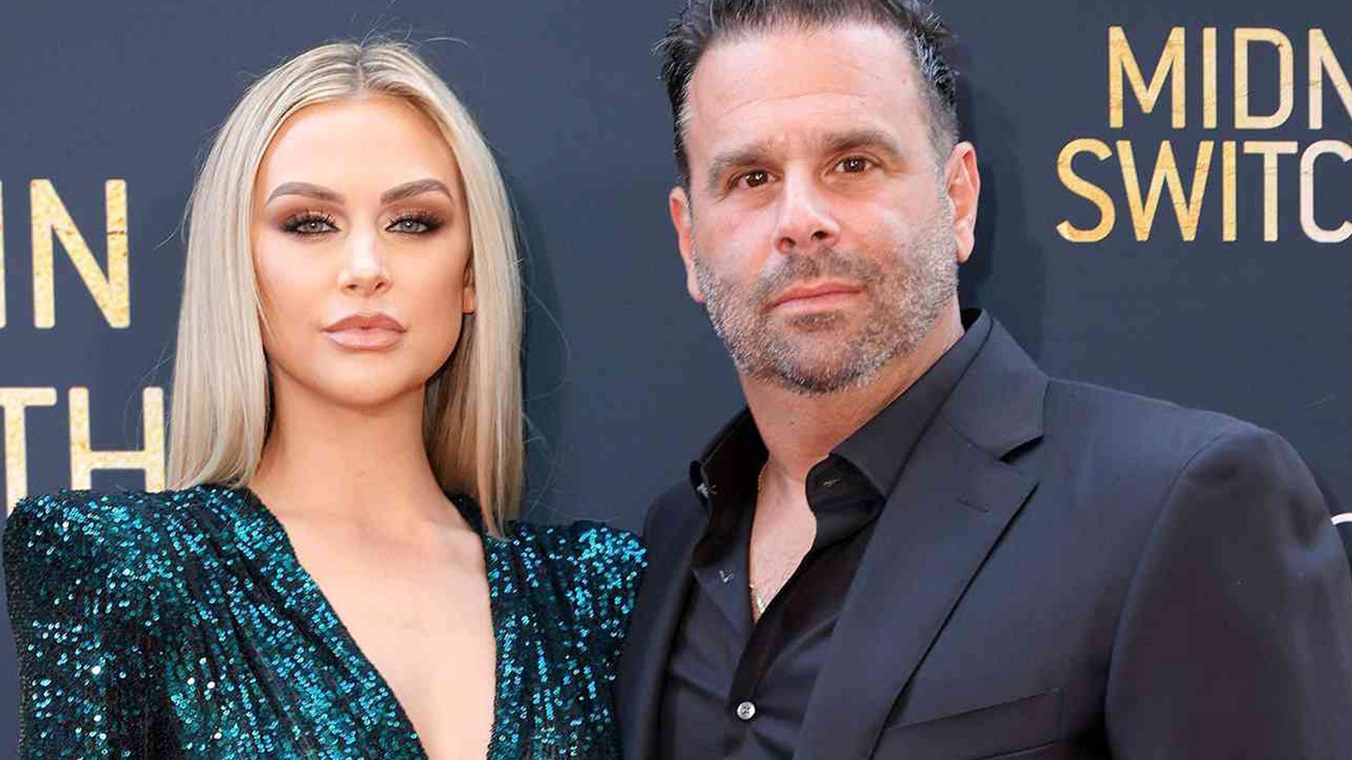 Randall Emmett and Lala Kent at the Midnight in Switchgrass premiere in 2021 (Image via IMDb)