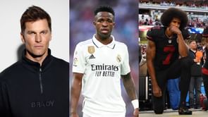 Tom Brady sends love to Vinicius Jr. as racism battle is linked to Colin Kaepernick's bold 2016 protests