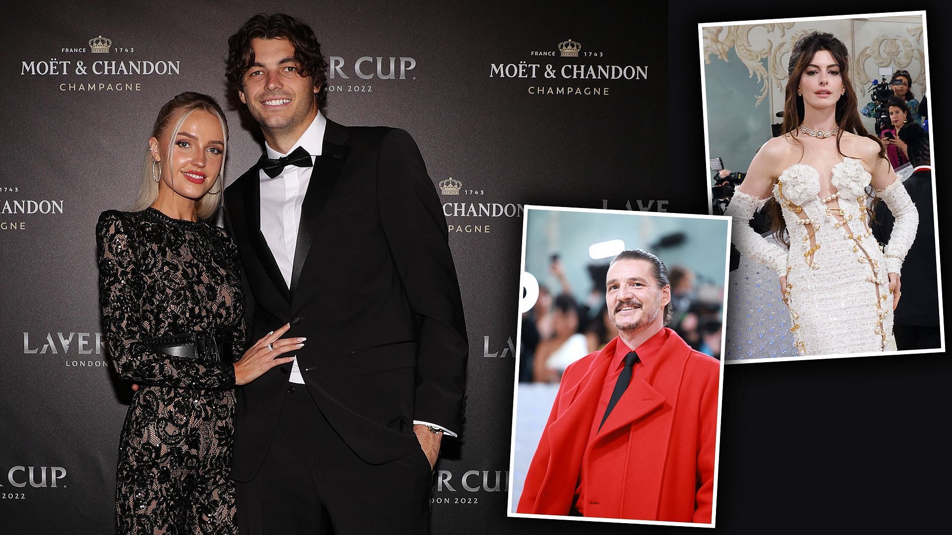 Morgan Riddle stuns on red carpet with boyfriend Taylor Fritz as fans label  her 'Tennis Barbie