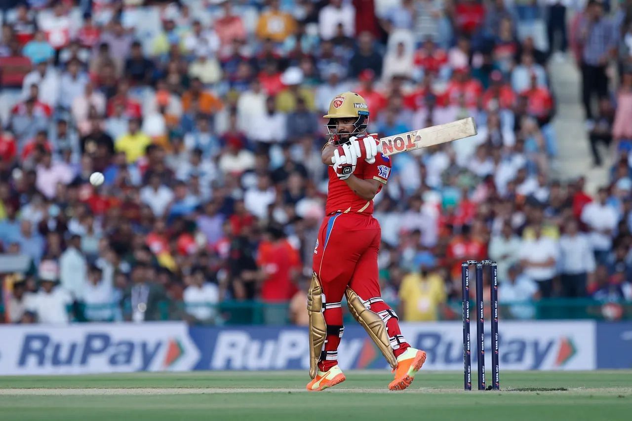 Can Prabhsimran Singh play a big knock in IPL 2023 against DC? (Image Courtesy: IPLT20.com)