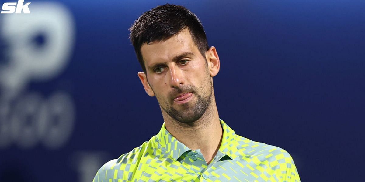 Novak Djokovic is currently contesting the 2023 Italian Open