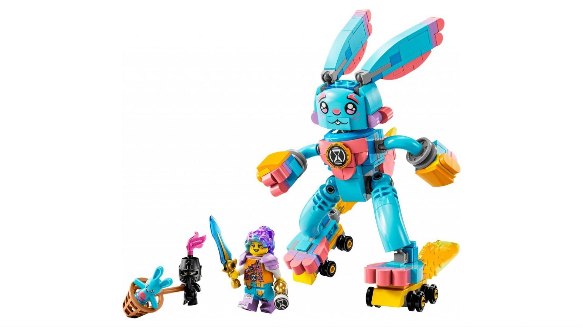 DREAMZzz Izzie and Bunchu the Bunny (Image via LEGO)