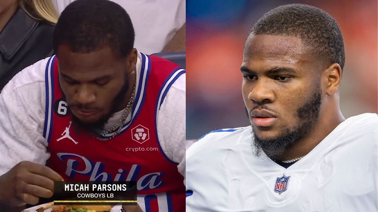 NFL analyst upset with Micah Parsons wearing 76ers Jersey