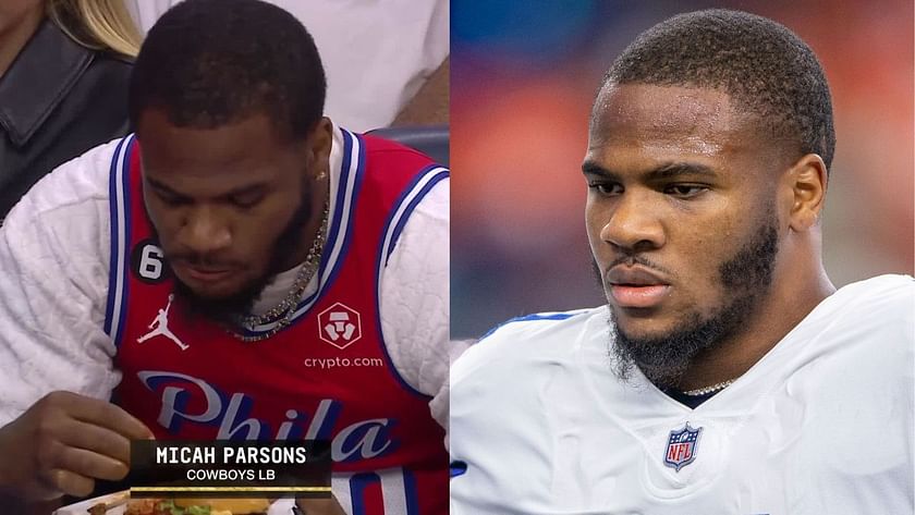 Cowboys' Micah Parsons defends wearing 76ers jersey to NBA playoff game