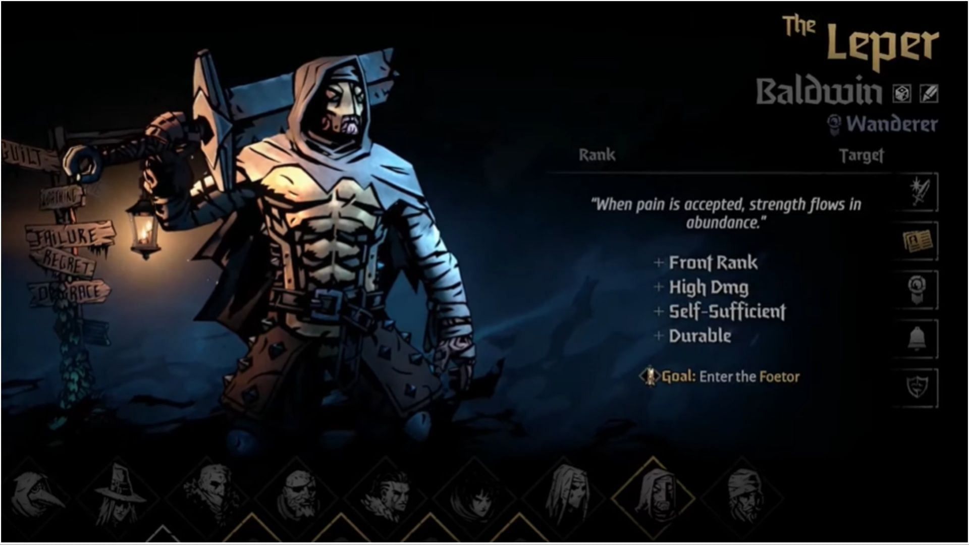 Leper stands out as a powerful force in Darkest Dungeon 2
