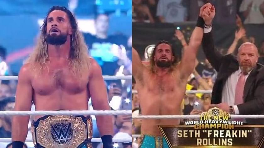 Seth Rollins is the new world heavyweight champion