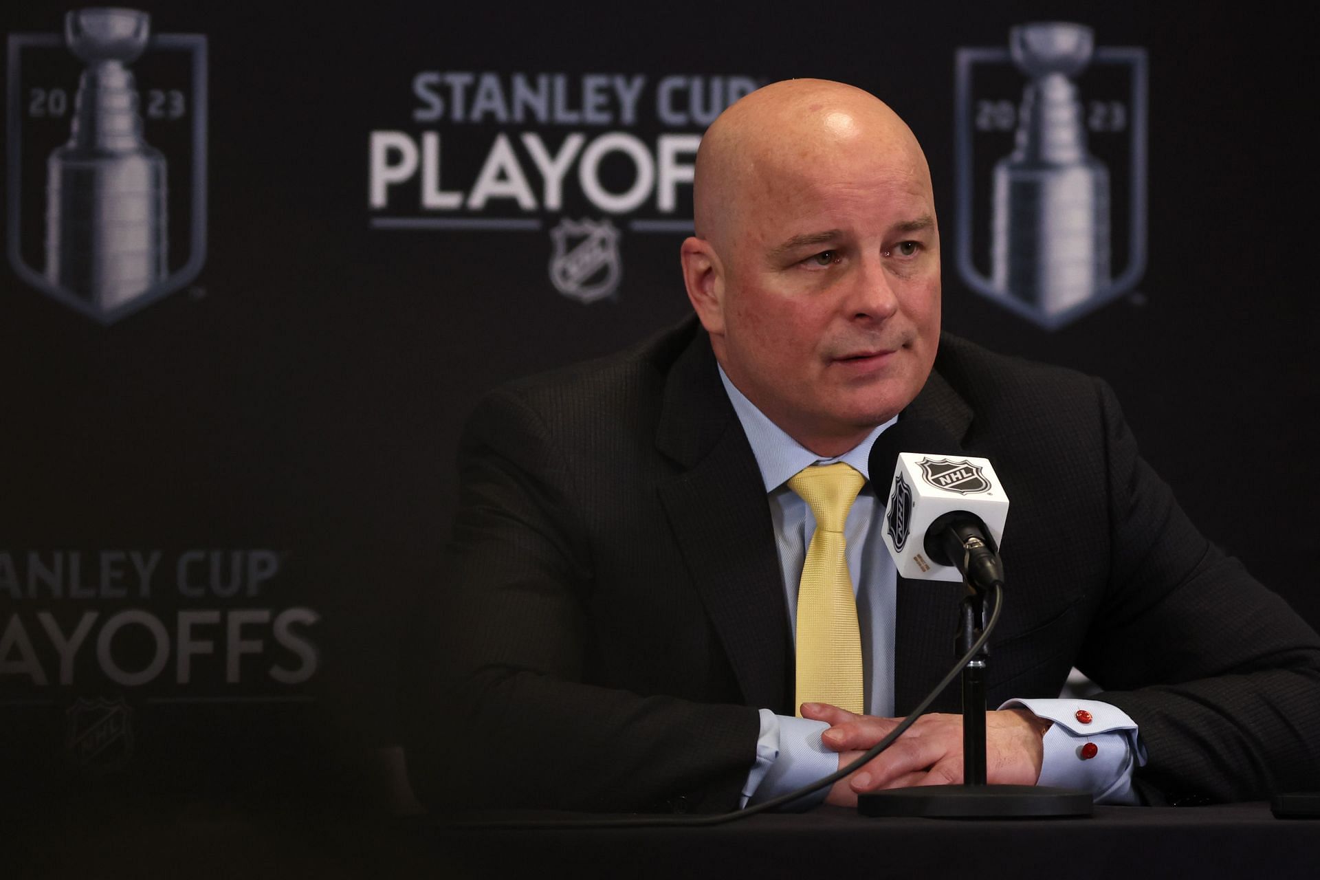 Boston Bruins Head Coach Jim Montgomery Opens Up On First Round Elimination