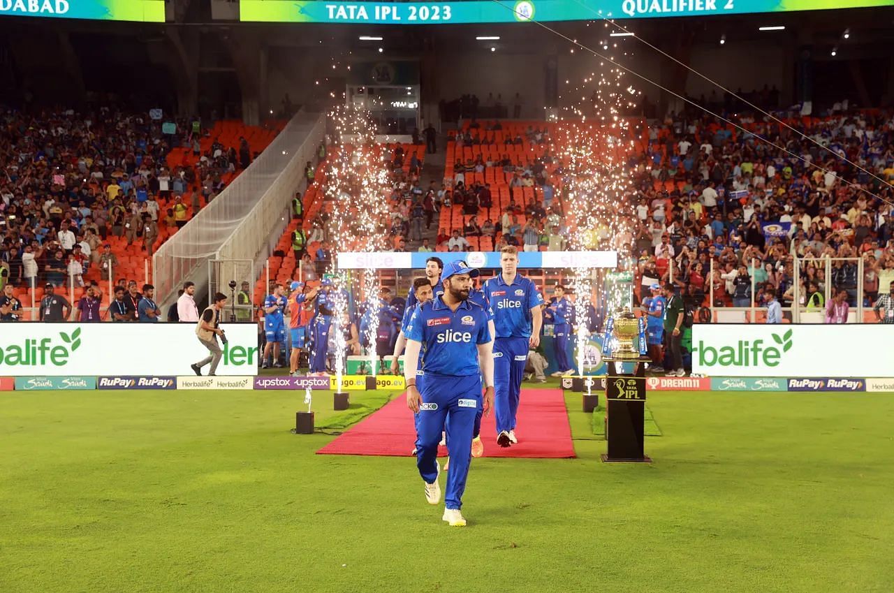 रोहित शर्मा की कप्तानी को लेकर आया बयान (Photo - IPL)