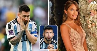 “I am getting a message from my wife” – When Lionel Messi was scolded by Antonela Roccuzzo during appearance in Sergio Aguero’s live stream