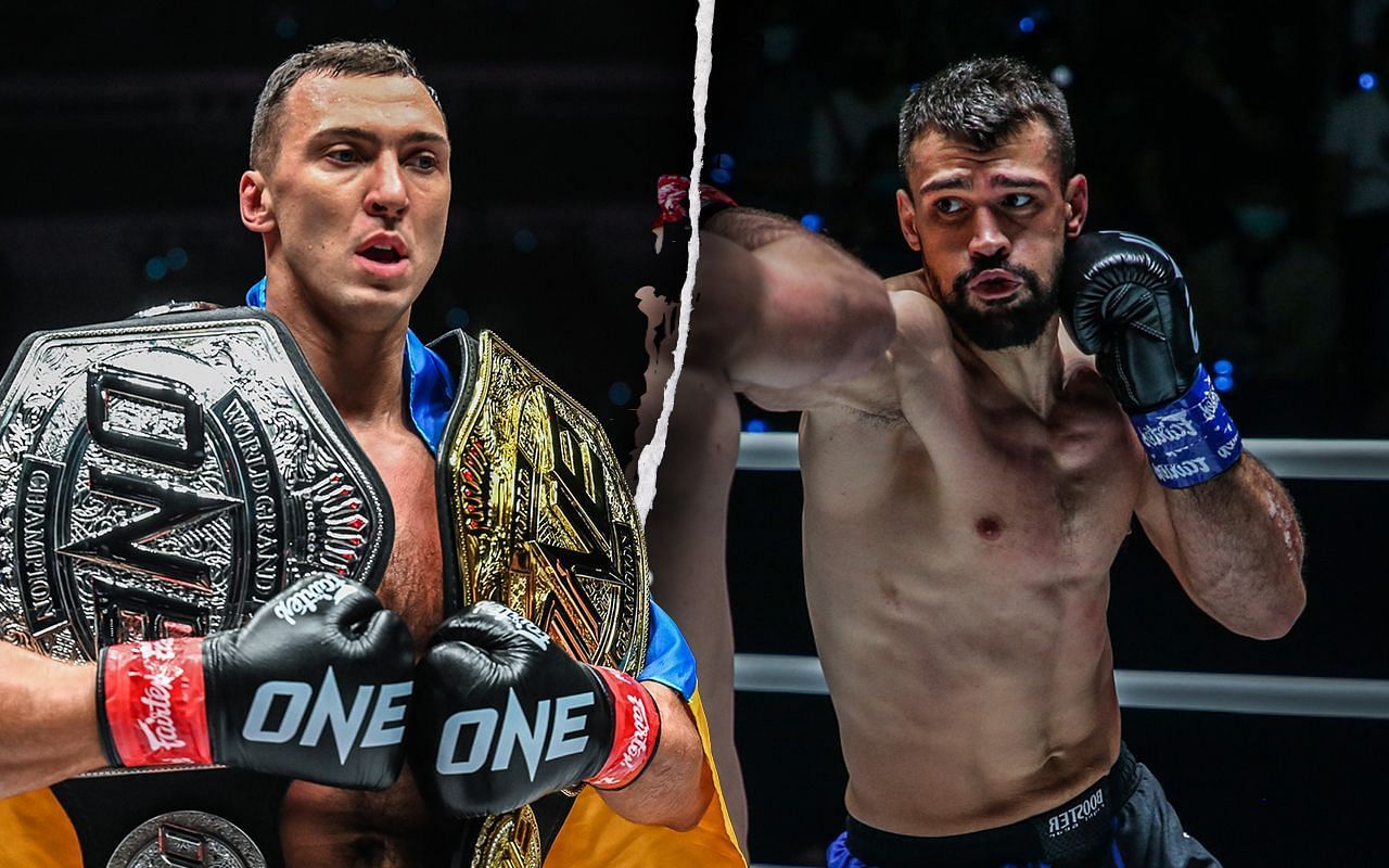 Roman Kryklia (left) and Francesko Xhaja (right). [Image: ONE Championship]