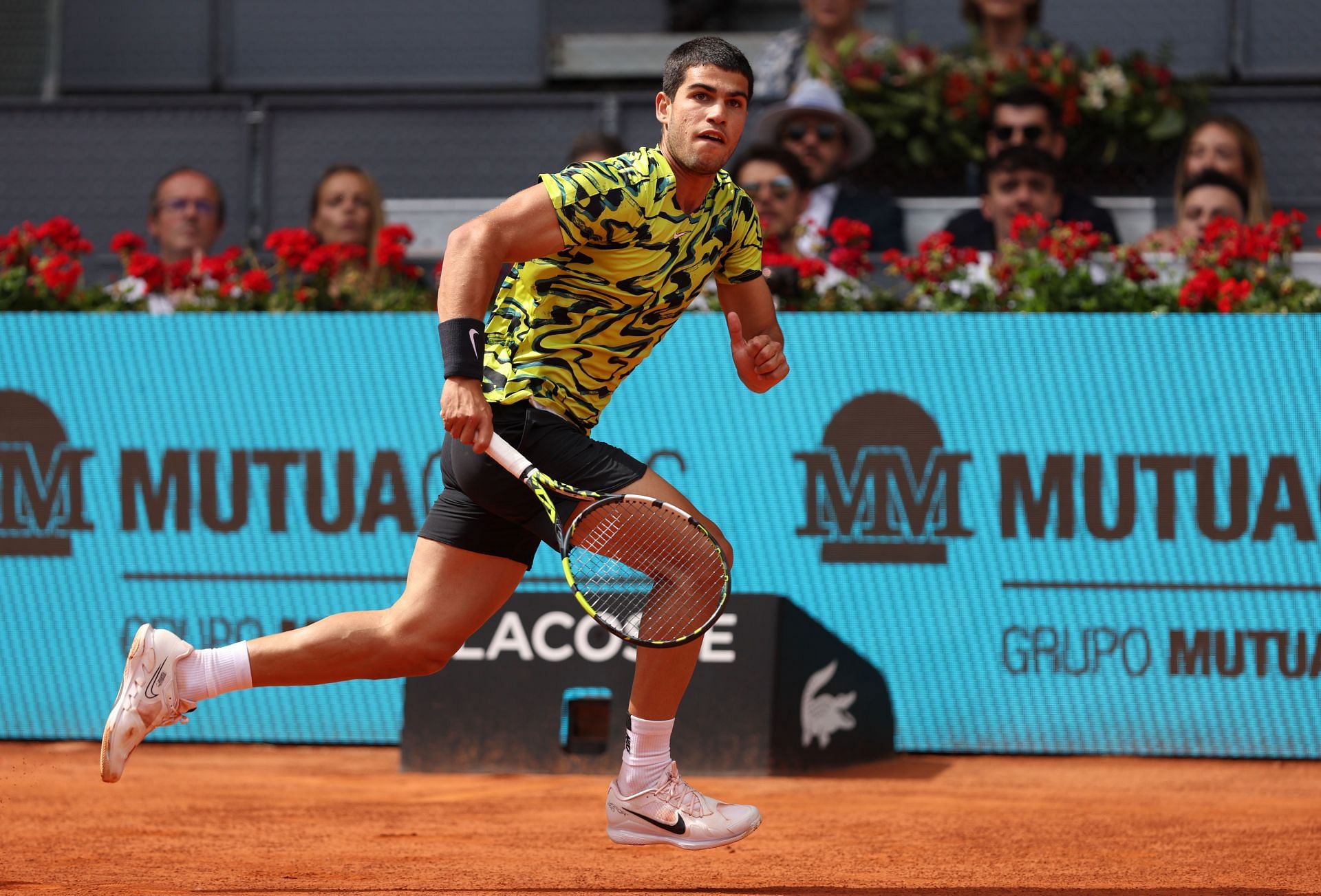 Carlos Alcaraz at the 2023 Madrid Open