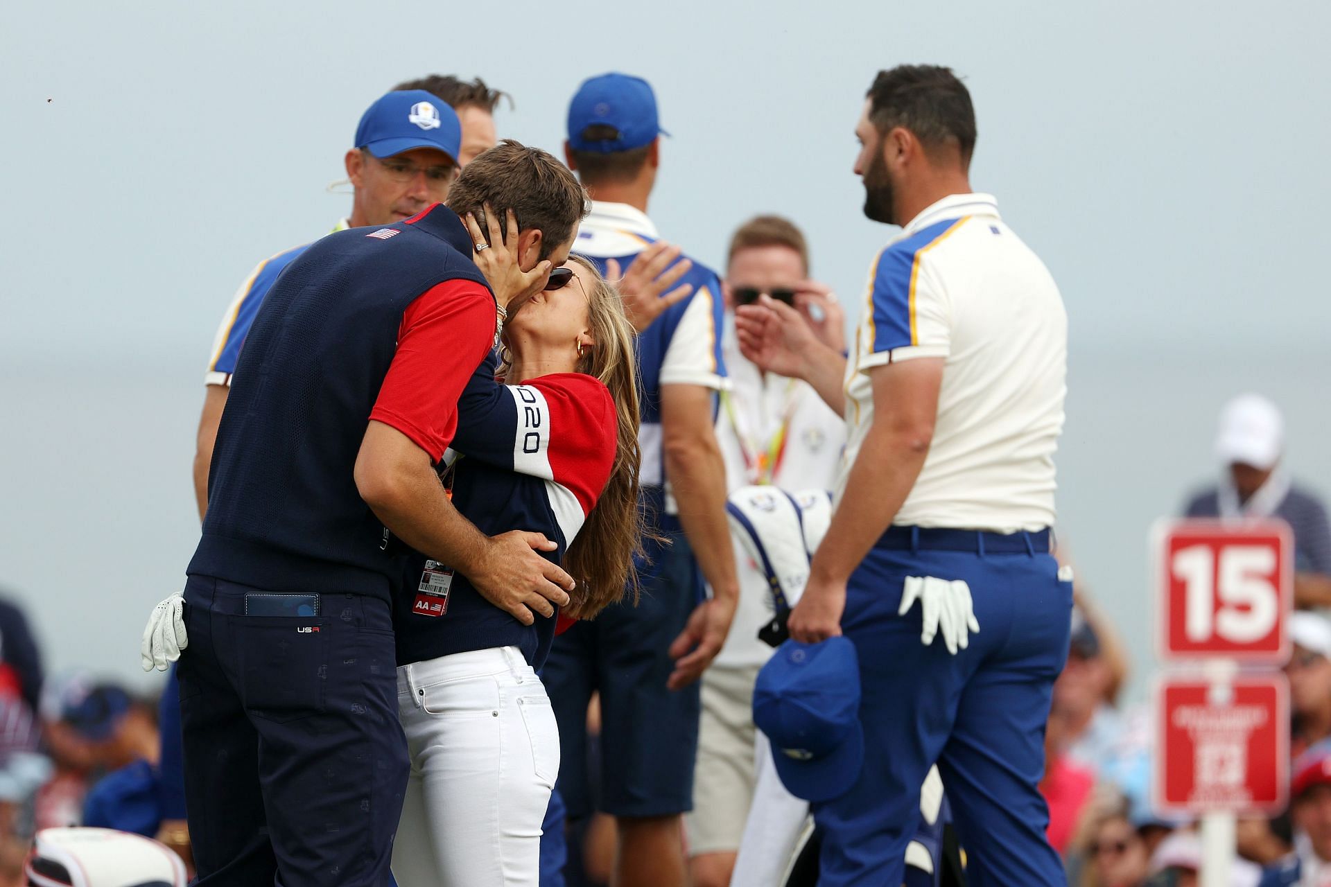 The Schefflers at the 43rd Ryder Cup
