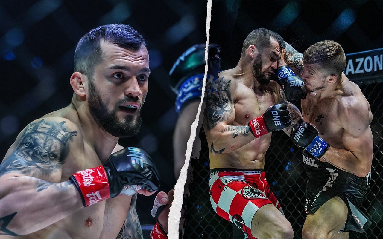 Roberto Soldic and Zebaztian Kadestam [Credit: ONE Championship]