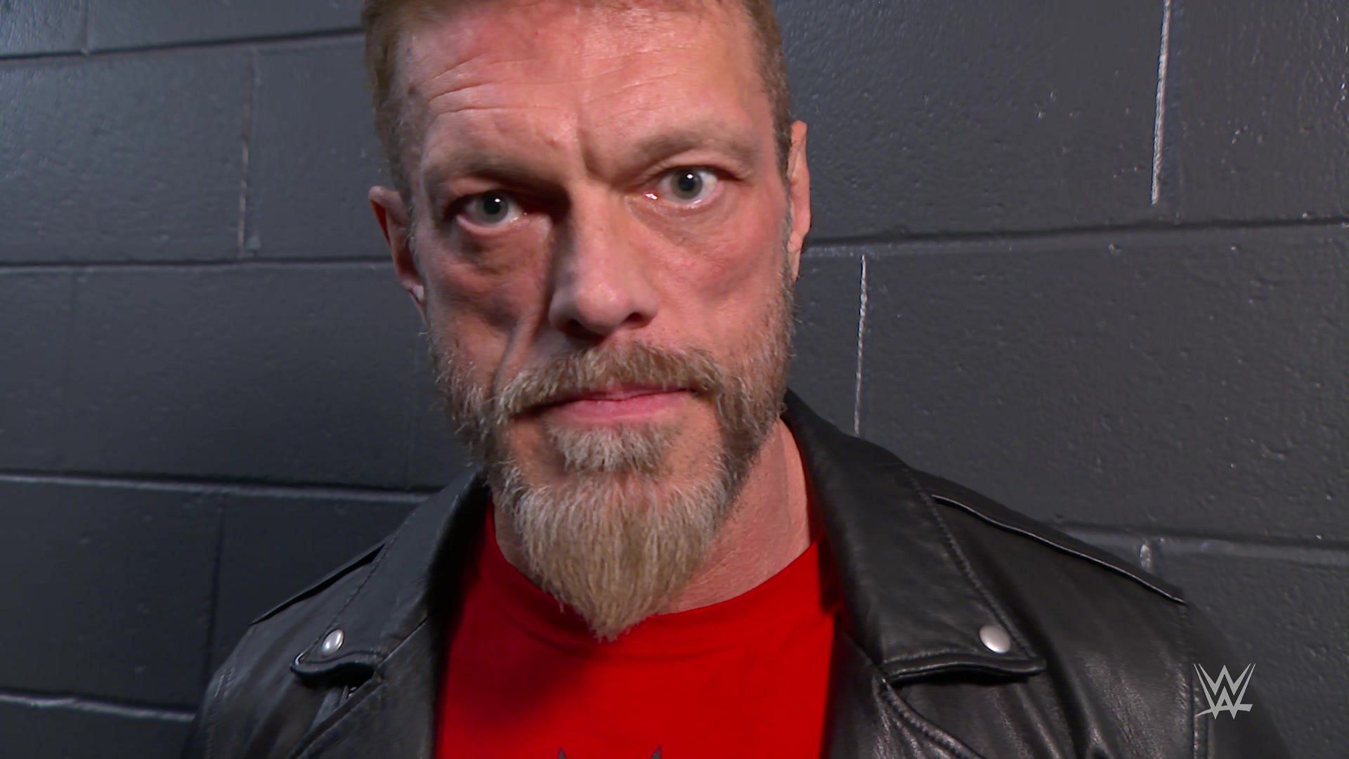 Edge on WWE RAW