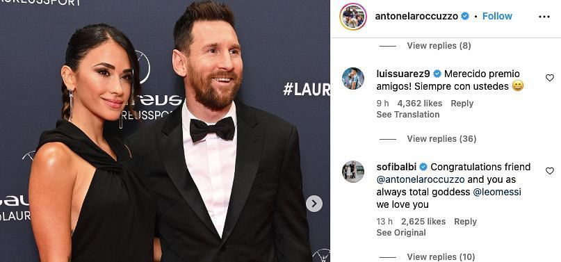 "Total Goddess", "We Love You" - Barcelona Legend's Wife Sends ...